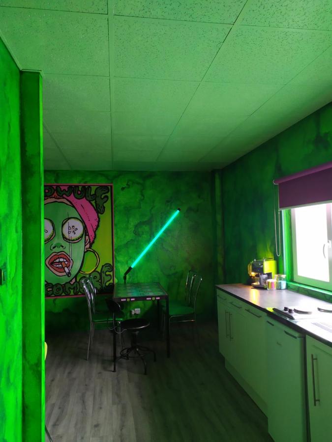 Studio Dans Le Batiment Industriel De La Micro-Brasserie Radwulf Lägenhet Vieux-Ferrette Exteriör bild
